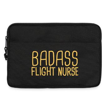 Flight Nurse Badass Luftrettung - Laptoptasche 13" - Schwarz - Vorne