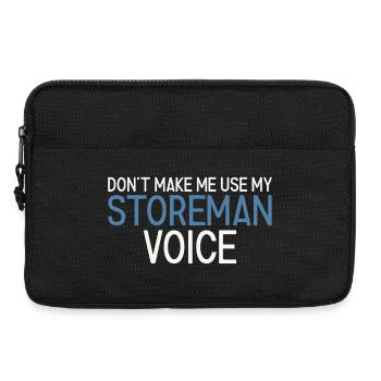 Storeman Voice - Laptoptasche 13" - Schwarz - Vorne