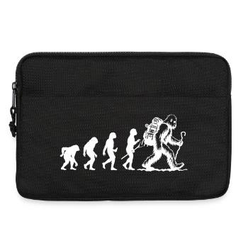 Bigfoot Sasquatch Hide And Seek Sayings - Laptop bag 13" - black - Front