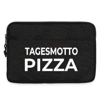 Pizza - Laptop bag 13" - black - Front