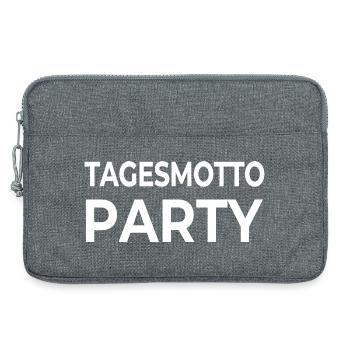 Party - Laptoptasche 13" - Grau meliert - Vorne
