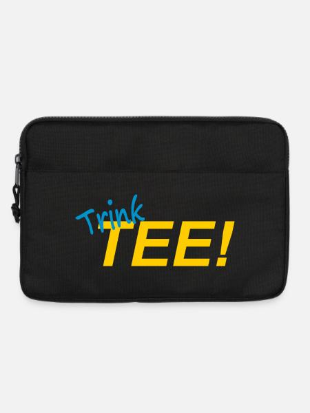 TRINK TEE! - Laptoptasche 13" - Schwarz