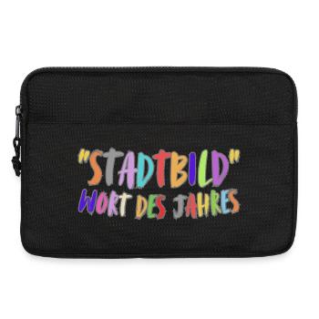 Mot de l’année Cityscape - Sacoche pour ordinateur portable 13 pouces - noir - Devant