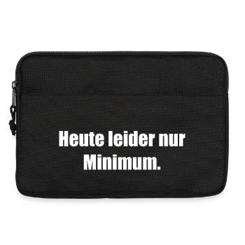 Unfortunately only a minimum today - Laptop bag 13" - black - Front