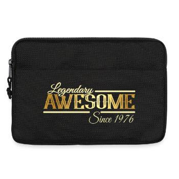 Legendary 50th Birthday Vintage 1976 Vintage - Laptop bag 13" - black - Front