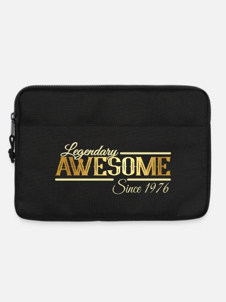 Legendärer 50 Geburtstag Jahrgang 1976 Vintage - Laptoptasche 13" - Schwarz