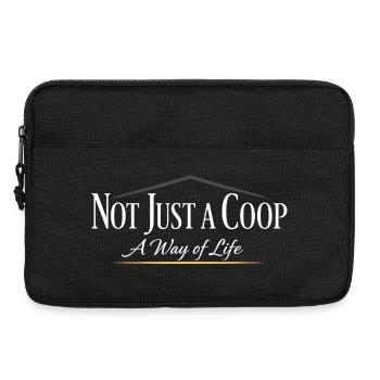 Poulets dans le jardin Style de vie poulet - Sacoche pour ordinateur portable 13 pouces - noir - Devant