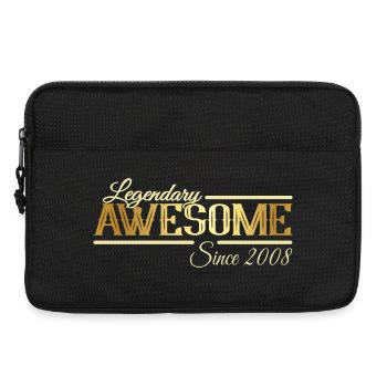 Legendary 18th Birthday Vintage Vintage 2008 - Laptop bag 13" - black - Front