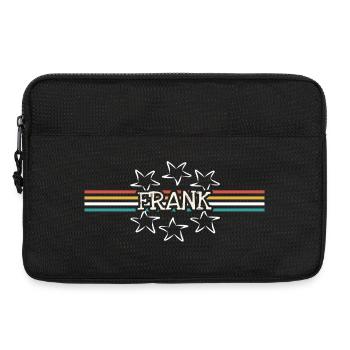 First name Frank - Laptop bag 13" - black - Front
