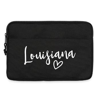 Louisiana Heart Women’s Love Louisiana - Sacoche pour ordinateur portable 13 pouces - noir - Devant