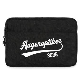 Optician 2026 Apprenticeship Profession Optician Master - Laptop bag 13" - black - Front
