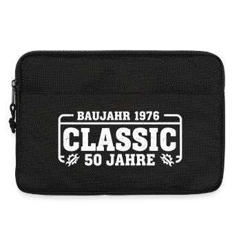 Année de fabrication 1976 Classic – 50e anniversaire - Sacoche pour ordinateur portable 13 pouces - noir - Devant