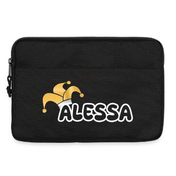 Fastnacht Alessa - Laptoptasche 13" - Schwarz - Vorne