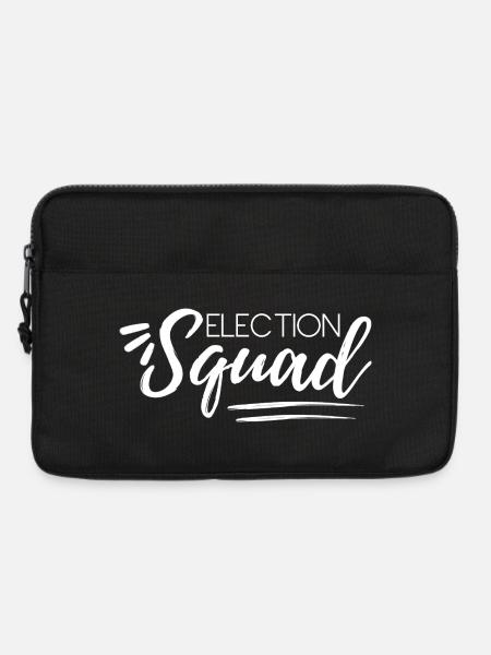 Wahlmannschafts-Mama-Wahlhelfer-Geschenk - Laptoptasche 13" - Schwarz
