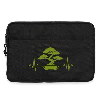 Japanese Bonsai Tree Plant Heartbeat Bonsai - Laptop bag 13" - black - Front