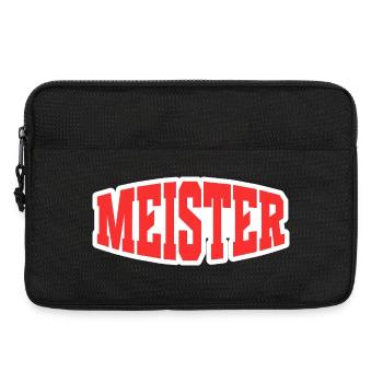 Meister - Laptoptasche 13" - Schwarz - Vorne