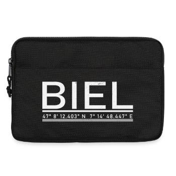 Biel coordinates - Laptop bag 13" - black - Front