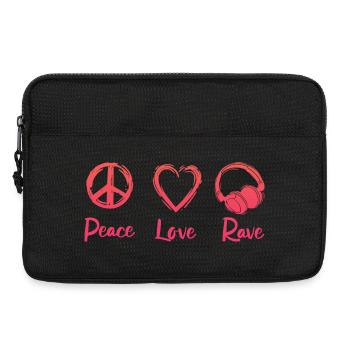 Rave Party - Laptop bag 13" - black - Front