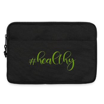 #healthy - Laptoptasche 13" - Schwarz - Vorne