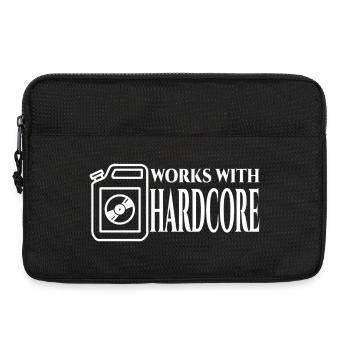 Combustible hardcore - Sacoche pour ordinateur portable 13 pouces - noir - Devant