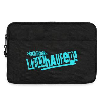 Zellhaufen Man - Laptoptasche 13" - Schwarz - Vorne
