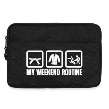Judo Weekend - Laptop bag 13" - black - Front