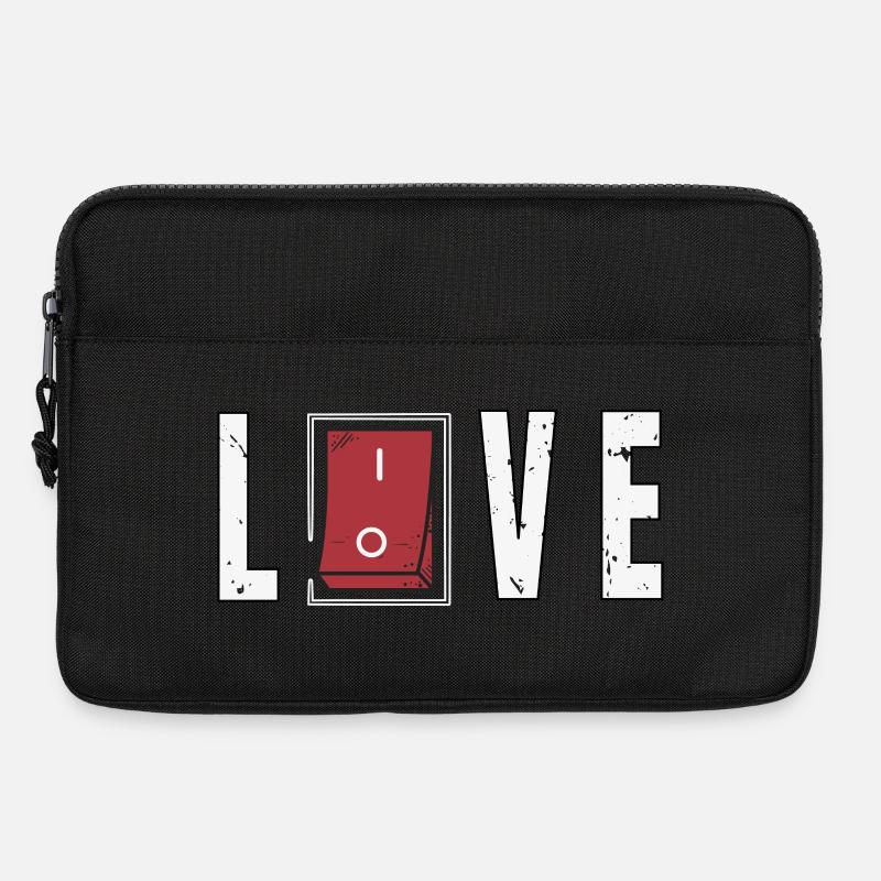 Liebe erwidert - Laptoptasche 13" - Schwarz