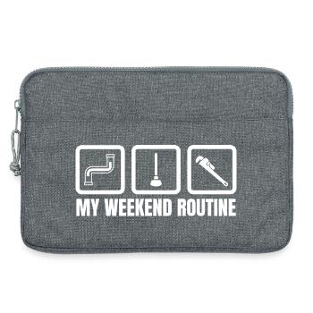 Installer Weekend - Laptop bag 13" - heather grey - Front