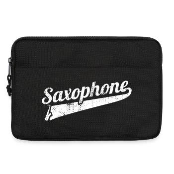 Lustiges Saxophon - Laptoptasche 13" - Schwarz - Vorne