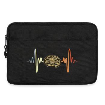 PIzza Vintage Look - Sacoche pour ordinateur portable 13 pouces - noir - Devant