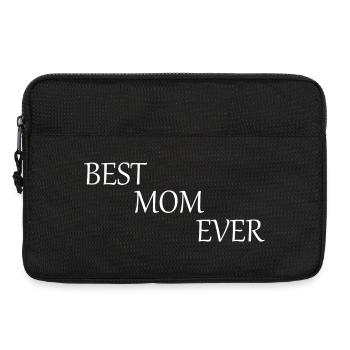 Best Mom in the World Mother's Day Mom Gift - Laptop bag 13" - black - Front