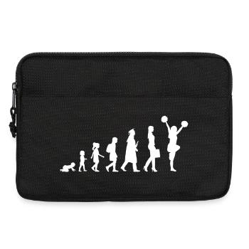Evolution Of A Cheerleader - Laptoptasche 13" - Schwarz - Vorne