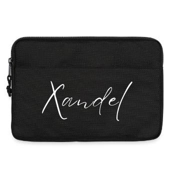 T-shirt Xandel Nom cadeau pour hommes - Sacoche pour ordinateur portable 13 pouces - noir - Devant