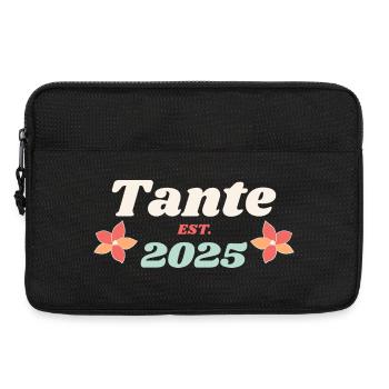 Tante Est 2025 Ich werde Tante Retro Style - Laptoptasche 13" - Schwarz - Vorne