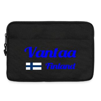 Vantaa Finnland Drucken - Laptoptasche 13" - Schwarz - Vorne