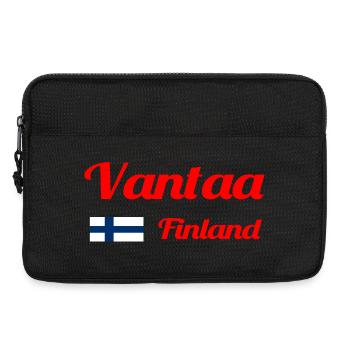 Vantaa Finland Print - Laptop bag 13" - black - Front