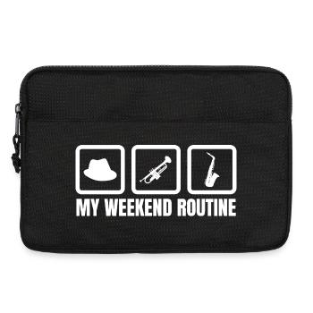 Trompeter Wochenende - Laptoptasche 13" - Schwarz - Vorne