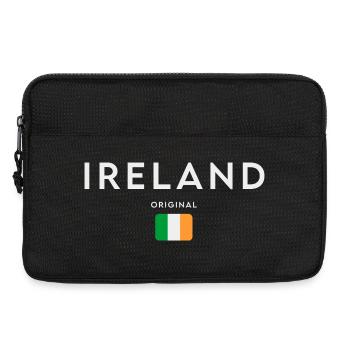 Flagge von Irland, Irish Pride - Laptoptasche 13" - Schwarz - Vorne