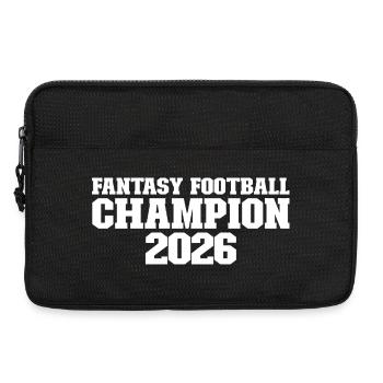 Fantasy Football Champion 2026 Fantasy Football - Laptoptasche 13" - Schwarz - Vorne