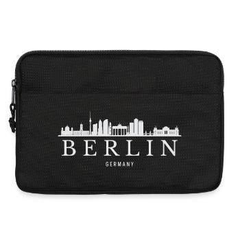 Berliner Skyline, Berlin, Deutschland - Laptoptasche 13" - Schwarz - Vorne