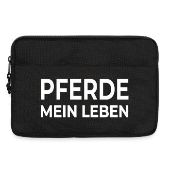 horses - Laptop bag 13" - black - Front