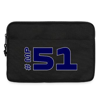 # MP51 - Sacoche pour ordinateur portable 13 pouces - noir - Devant