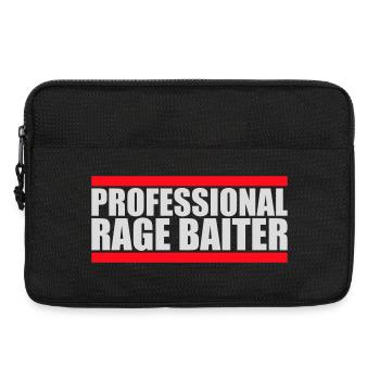 Professionnel Rage Baiter Troll Attention Fun - Sacoche pour ordinateur portable 13 pouces - noir - Devant