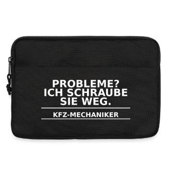 KFZ-Mechaniker – Probleme? Ich schraube sie weg - Laptoptasche 13" - Schwarz - Vorne