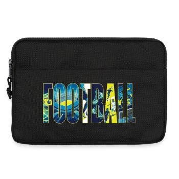Fußball-Fußball-Fan-Spieler - Laptoptasche 13" - Schwarz - Vorne