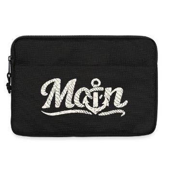 Moin Anker Küsten Design - Laptoptasche 13" - Schwarz - Vorne