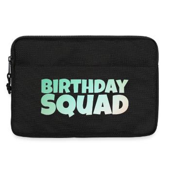 Birthday Squad – Coole Gruppe Geburtstag Design - Laptoptasche 13" - Schwarz - Vorne