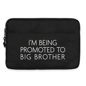 Big Brother Announcement - Laptop bag 13" - black - Front