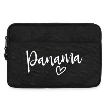 Panama Heart Women's Love Panama - Laptoptasche 13" - Schwarz - Vorne
