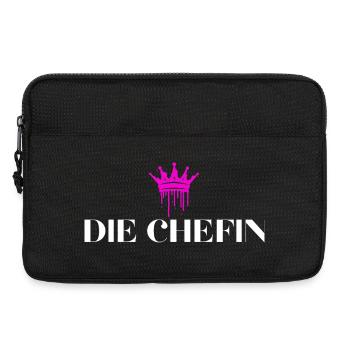 Die Chefin Krone Chefin Geschenke - Sacoche pour ordinateur portable 13 pouces - noir - Devant